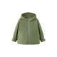 Mini Bala Waterproof and Breathable Autumn New Windproof Waterproof and Breathable Children's Outdoor Jacket for Boys and Girls Military Green 40619 120