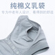 二合一假乳房女硅胶假胸切除后胸罩夏季薄款术后义乳专用文胸 【单件】紫色 38/85（115斤左右）