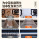 Mondorf high temperature and high pressure steam cleaner cleaning machine household multi-functional portable whole house kitchen range hood air conditioning cleaning machine multi-function all-in-one handheld steam mop high temperature steam five-in-one set one machine multi-purpose whole house cleaning