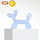 IKV (IKV) Balloon Teether Baby Teether Baby Teething Period Small Month Oral Period Toy Anti-eating Hand Artifact Teether 4 Months+ Balloon Teether-Blue Free Storage Box