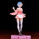 Re von Grund auf neu, Leben in einer anderen Welt, Katzenerem, Sakura Rem Model Figur Ornamente, Stuhl RAM [ca. 15 cm hoch]