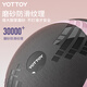 Yottoy Wave Speed Ball Semi-circular Balance Ball Thickened Explosion-proof Yoga Fitness Ball Men's and Women's Pilates Foot Hemisphere - Black Pink