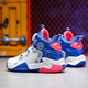 Pill Cat Sneakers Basketball Chaussures pour garçons Boutons rotatifs Mamba Mamba Mesh's Breathable Sports Sports Sports Sports Sports Sports de Mamba Mamba Mesh Nethred non glip.