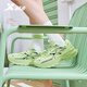 
XTEP (XTEP) [same model in the store] Meili sneakers women's shoes new thick sole versatile fashion casual shoes 9761 Jelly green 38