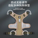 COCS dog harness for medium and large dogs, vest-type traction rope, anti-collision and explosion-proof Labrador Golden Retriever Shiba Inu border collie dog leash 1 Khaki dog harness - 1.5m dog leash 1 L-(chest 54-71cm recommended 28-45 Jin Jin equals 0.5 kg)