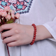 San Artisan Coral Bracelet Akha Bracelet Sardine Momo