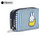 LeSportsac new co-branded bag women's bag dopamine clutch bag cute wallet gift for girls Miffy stripe/green
