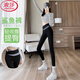 Langsha Shark Pants, outer wear, butt lift, yoga, high waist, abdominal control, exercise, slimming, plus size women's thin pants bottoming