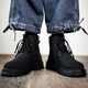 Luxus-High-End-Martin-Stiefel für Männer im Herbst- und Winter mittel- und hoch gelben Stiefeln sowie Samtwärme und hochhöhenverstärkende Sportarten und lässige Retro-Männerstiefel Gelb [Marke Martin Boots] 39