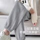 JOYNCLEON maternity pants winter velvet casual sports pants belly support sweatpants high-end European cotton off-white XL Jyk171629