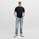 Hugo Boss Orange Label Men's Fashionable and Casual Cotton Short-Sleeved T-Shirt 50508584 10242631 Pink 694 M