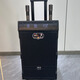 JBA outdoor square dance audio high-power bass karaoke with wireless Bluetooth with lyrics display professional wedding performance conference outdoor activities mobile KTV trolley speaker 15 inches with lyrics display + dual microphones