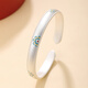 Clect Kelihua Ruyi 9999 Pure Silver Bracelet Women's National Trendy Retro Young Silver Bracelet Jewelry Birthday Gift