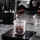 Bincoo Coffee Powder Receiver Cup Frosted Coffee Bean Receiver Bean Cup Smell Cup Inverted Scale Bean Cup Powder Dropper to Prevent Flying Powder