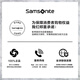 Samsonite suitcase 20-inch trolley case Fashion vertical striped travel bag Latte GU9 password boarding box
