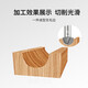 Sichuan wood blade knife round bottom line knife round bottom cutter woodworking blade milling cutter 05021/4*1/8 (diameter 3.17mm) 1 white 12178