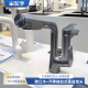 JOMOO's Bucal Lave Buting Tiring Lifting Basin Faucet 3294 Conveniente Lavado Cabello Doble agua Splash Faucet Faucet Cream White 32678-875/WB-Z+ Lanzamiento bucal+ Levantamiento
