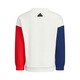 
Adidas 24 holly teen plus velvet round neck sweatshirt color-blocking warm sports and casual pullover JI6189 M (105)