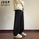 JEEP SPIRIT吉普裤子男士休闲裤男春夏季宽松直筒运动卫长裤