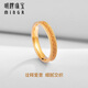 Famous brand jewelry gold ring, pure gold braided matching small ring, gift for women AFM0306, labor cost 350, pure gold ring, size 9, about 2.97 grams