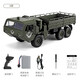 JJRC Children's Military Truck Heavy Duty Duty Six-roues Off-Road Close CAR RC REMOT COMPORT CAR TOT ADULT TEMP TOT TOT TOT CORTY