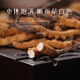 Hu Qingyutang Cordyceps sinensis 4 racines / g Boîte-cadeau en cuir portant la main sur 18-20 Roots Tibet Wild Matter Cordyceps Sinensis