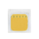 Apósito hidrocoloide ultrocoloide de Baidaser 10cmx10cm de parche de parche transparente desechable Patch Hydrocoloid Apower 5010 [5 tabletas de tono de piel]