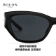 BOLON暴龙眼镜25年新品猫眼太阳镜防晒墨镜潮流线送男友送女友BX5008 C10 亮黑色