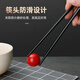 
Double gun household alloy chopsticks anti-slip, high temperature resistant, mold-resistant, home decoration hotel boutique chopsticks KZ4882 Fushou Mianmian alloy chopsticks 8 pairs/1 box Supermarket style k