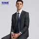 Mushilang suit men's four seasons slim professional business formal top men's casual suit jacket single suit men's clothing