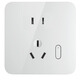 Xiaomi smart wall socket panel type 86 Xiaoai remote control timing voice linkage socket switch Mijia smart wall socket