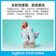 罗技（Logitech）pop蓝牙键盘TTC茶轴无线键鼠套装便携办公游戏 POP Keys电幻红