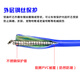Okonda Telecom Telecom Fiber Optic Jumper de alta calidad SC-FC Single-Mode Single-Core Cable de fibra óptica Transceptor Cable de conexión de coleta 12137-FC-LC (UPC) Blindado Jumper 2 metros