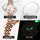 Olevs Swiss Certified Match Watch Femme's Simple Temperament Watan's Watch's Watch's Hollow entièrement automatique Mélange mécanique Luxur