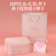 
Huangen Children's Princess Hair Accessories Gift Box Jewelry Box Set Little Girl Toy Headdress 4-6 years old 7-12-15 birthday gift