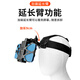 Mobile phone holder, headband, shooting fixed bracket, first-person perspective, outdoor vehicle-mounted Douyin live streaming artifact, headband mobile phone clip + extension arm