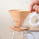 CLITON coffee filter paper log portable drip-type hand-brewed coffee powder filter V-shaped filter cup filter paper 100 sheets