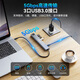 Acassis Type-C Docking Dock HDMI Dock DP Dock Hub Splitter Display 8K Thunderbolt 4 Gigabit Network 2K240Hz Three-screen Different Display Apple Fast Charging DS-9904