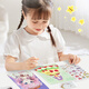 Big Eyes kleine Babyaufkleber Kinder Make -up Toy Bag Set Girl Diamond Aufkleber Prinzessin Handgefertigte DIY -Geburtstagsgeschenk