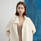 Three Colors Three Colors Song Yi's Same Style Ingenious Coat 2025 Winter New Albaka Double-sided Woolen Coat Women's M