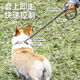 Huayuan pet equipment (hoopet) dog rope explosion-proof Okinawa P rope P chain traction rope collar large and medium-sized dog leash to prevent break-away dog walking
