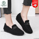 Woodpecker winter shoes women's beanie shoes plus velvet thickening women's winter outerwear two-padded shoes old Beijing cloth shoes women's warm furry shoes M06 plus velvet coffee color fat feet big 36 Woodpecker winter shoes women's beanie shoes plus velvet thickening women's winter outerwear two-padded shoes old Beijing cloth shoes women's warm furry shoes M06 plus velvet coffee color fat feet big 36