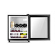 CHIGO ice bar refrigerator home thermostatic wine cabinet mini single-door office transparent glass preservation cabinet tea beverage cabinet small refrigerator first-class energy efficiency 50L refrigeration preservation + white light