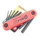 United States imported folding hexagon wrench mini plum star batch 12592 12591 12591 English 0.05-3/16