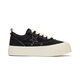 
Kaalixto canvas shoes, trendy star shoes, national trend design, retro, popular versatile couples, star shoes, men and women, black 38
