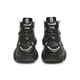 Tianmeiyi papa chaussures à lacets sports polyvalents épaisses épaisses hautes chaussures décontractées pour femmes printemps et automne CJ841dd4 noir 36
