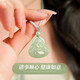 China Gold (CHINA GOLD) Maitreya Buddha Hetian Jade Pendant Female Natal Buddha Jade Pendant Necklace Birthday Gift for Girlfriend and Wife Wedding Anniversary Maitreya Buddha Hetian Jade Necklace