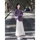 Xiao Yu (XIAOYU) 2025 Spring, Autumn and Winter New Women's Two-Piece One-piece Dress Suit for Small People to Wear Matching Clothes Sweater + Skirt Set One Size 85-135Jin Jin is equal to 0.5 kg