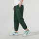 耐克（NIKE）绿色加绒长裤男宽松束脚裤防风运动裤保暖休闲卫裤DX1365 绿色_DX1365-323 偏大一码 L 推荐130-150斤