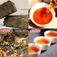 Fragrant food Qinghai Lao Fu brick tea Xiangyi Fu brick butter tea milk tea black tea 300g/piece Hunan Yiyang Tea Factory tea brick tea 400g*1 box